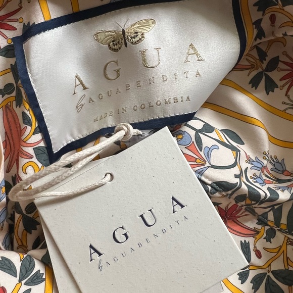 Agua by Agua Bendita Rosa Floral Strapless Dress - Picture 7 of 8